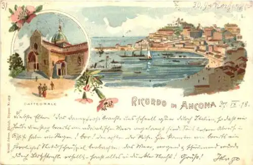 Ricordo di Ancona - Litho -740974