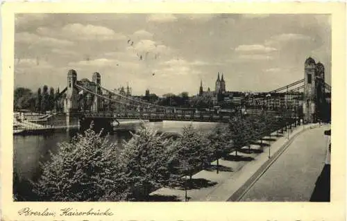 Breslau - Kaiserbrücke -741222