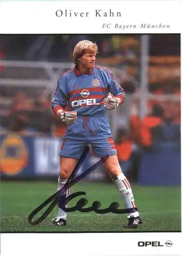 FC Bayern München - Olliver Kahn mit Autogramm -742706