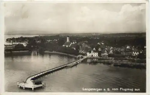 Langenargen vom Flugzeug aus -742594