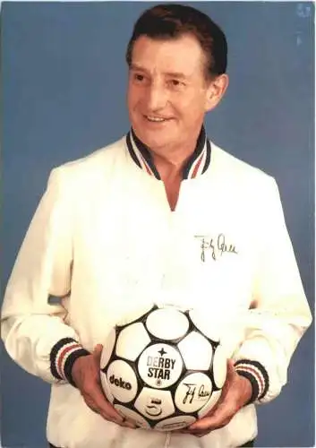 Fritz Walter mit Autogramm -742734