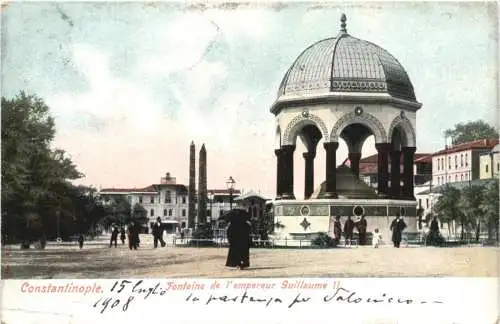 Constantinople - Fontaine de l empereur Guillaume -745628