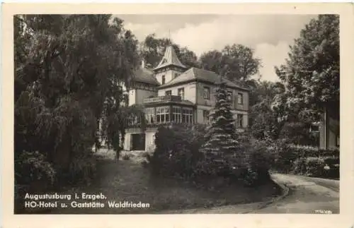 Augustusburg im Erzgebirge - HO Hotel Waldfrieden -746796