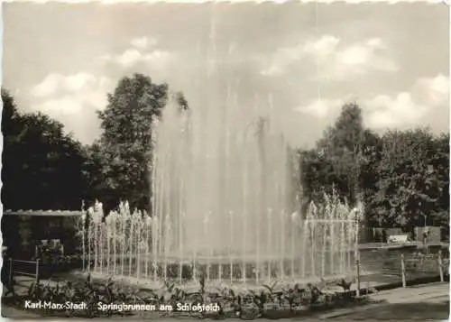 Karl-Marx-Stadt - Springbrunnen -747448