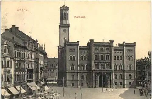 Zittau in Sachsen - Rathaus -748004