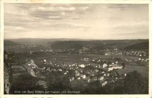 Lörrach - Blick auf Haagen und Brombach -749754