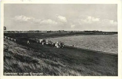 Nodseebad Büsum - Badestrand vor dem Erlengrund -750944