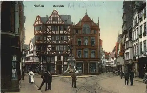 Giessen - Marktplatz -751230