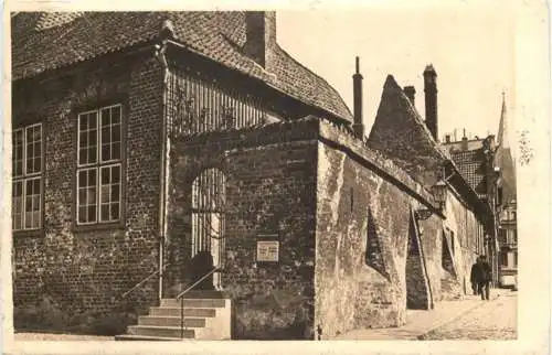 Lübeck - Altes Patrizierhaus an der Parade -753360