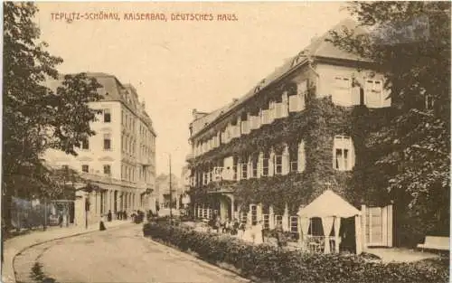 Teplitz-Schönau - Deutsches Haus -753604