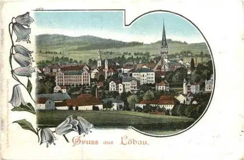 Gruss aus Löbau in Sachsen -753796