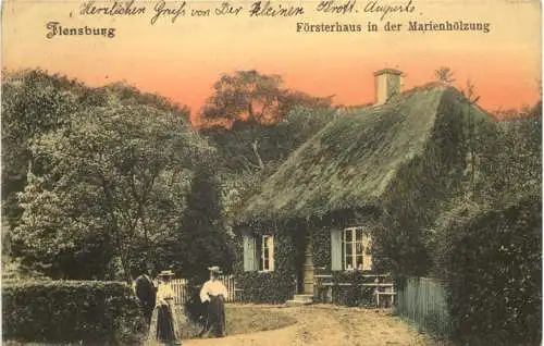 Flensburg - Försterhaus in der Marienhölzung -755082