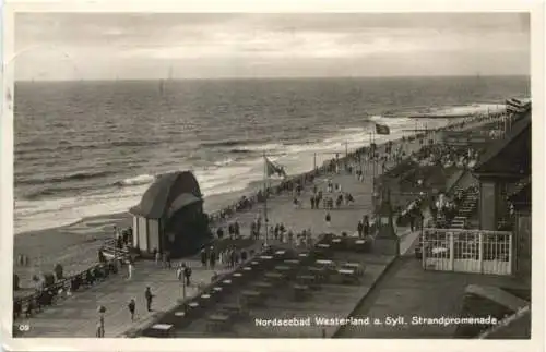 Westerland auf Sylt - Strandpromenade -756074