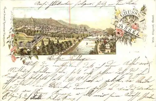 Gruss aus Kassel - Litho -756724