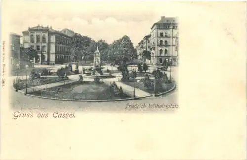 Gruss aus Kassel - Friedrich Wilhelmplatz -756638