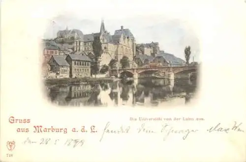 Gruss aus Marburg an der Lahn -756868