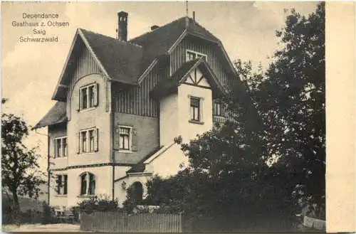 Lenzkirch - Saig - Gasthaus zum Ochsen -757494