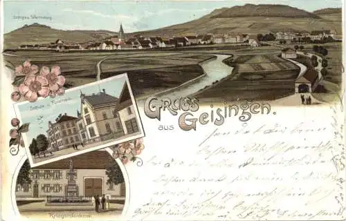 Gruss aus Geisingen - Litho -759012