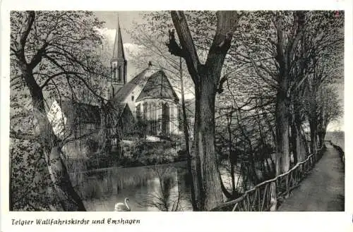 Telgter Wallfahrtskirche und Emshagen -759842