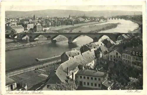 Trier mit beiden Brücken -761102