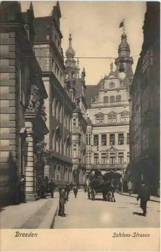 Dresden - Schloss Strasse -761758