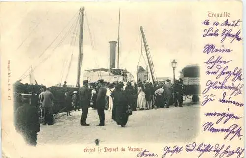 Trouville - Avant le Depart du Vapeur -763520