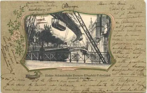 Elberfeld - Elekt. Schwebebahn -764062