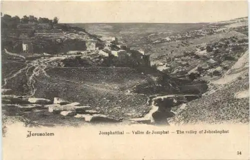 Jerusalem - Josaphatthal -764692
