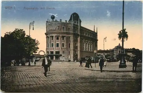 Wien - Aspernplatz mit Urania -765086