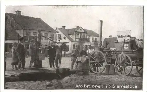 Am Brunnen in Siemiatzce -765574