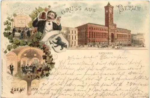 Gruss aus Berlin - Litho -767022