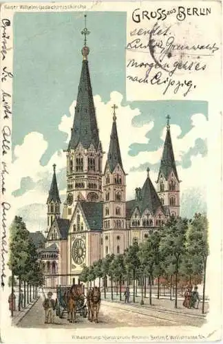 Gruss aus Berlin - Litho -766954