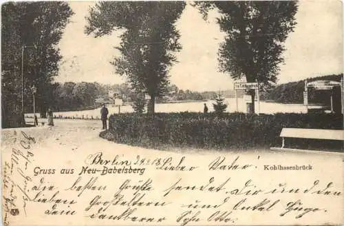 Berlin - Gruss aus Neu-Babelsberg - Kohlhasenbrück -767098