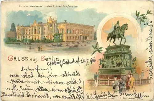 Gruss aus Berlin - Litho -767120