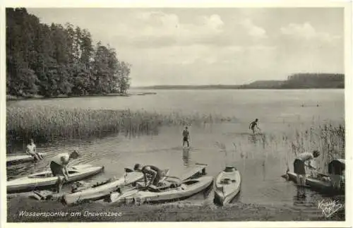 Wassersportler am Drewenzsee - Ostpreussen -767236