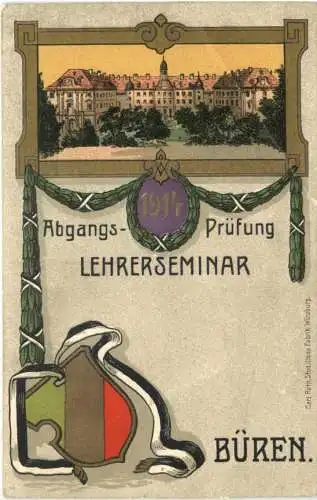 Büren - Abgangsprüfung Lehrerseminar 1914 -767630