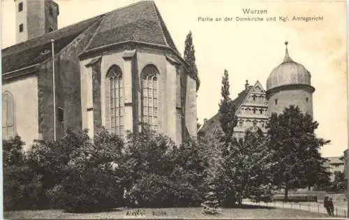 Wurzen - Partie an der Domkirche -767950