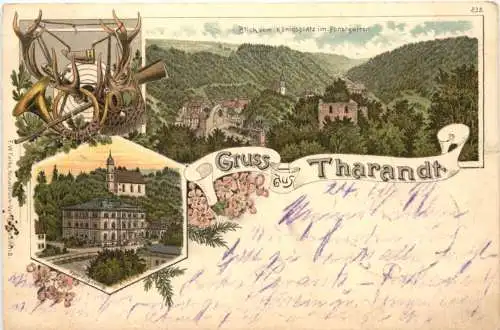 Gruss aus Tharandt - Litho -768164