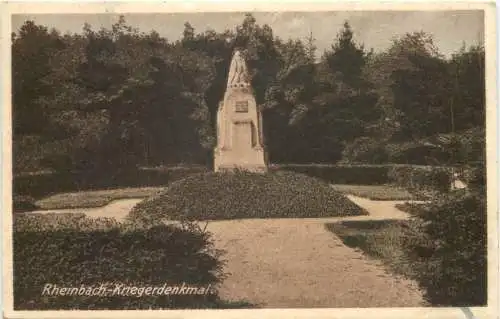 Rheinbach - Kriegerdenkmal -768448