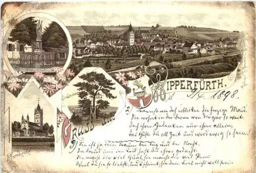 Gruss aus Wipperfürth - Litho -768402