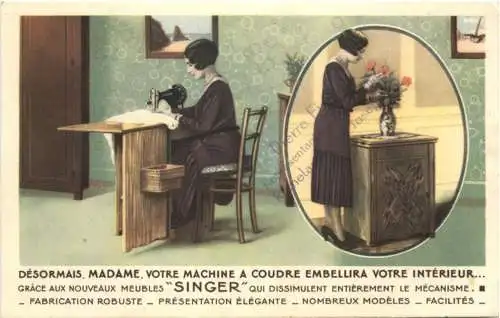 Werbung - Singer Nähmaschinen -768810