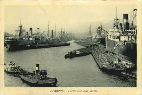 Hamburg - Partie aus dem Hafen -769006