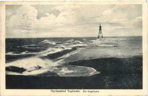 Cuxhaven - Die Kugelbake -769186