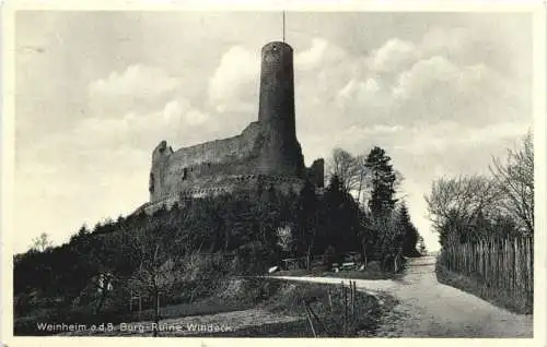 Weinheim Bergstrasse - Ruine Windeck -769366