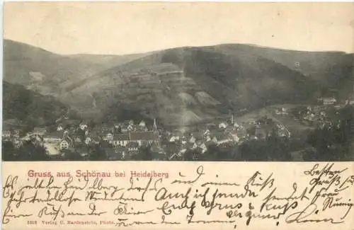 Gruss aus Schönau bei Heidelberg -769330