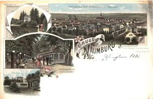 Gruss aus Naumburg a. Saale - Litho -769700