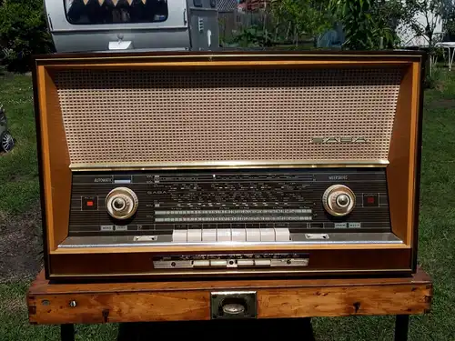 Nr. 42 Saba-Meersburg Automatic 125 Stereo mit original Schaltplan – Baujahr 1960/61 - Röhrenradio  