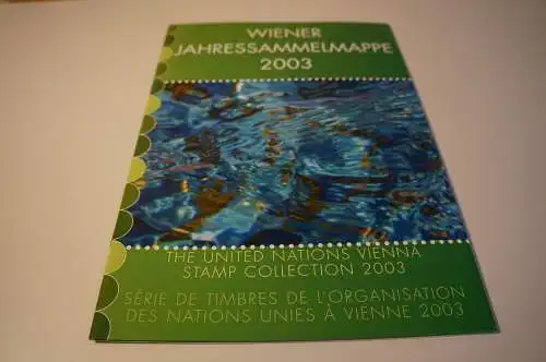 UNO Wien Jahresmappe 2003 postfrisch (27033H)