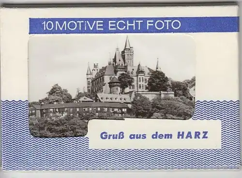 (F211) Original Foto 1976 Harz, 10 Fotos im Mäppchen