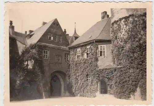 (F16017) Orig. Foto Weimar, Teil des Schlosses 1936